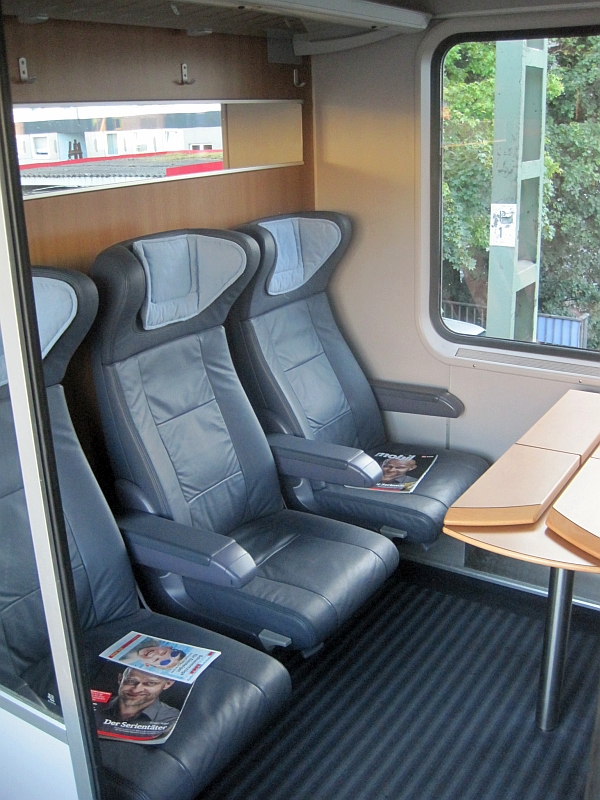 Abteil im Intercity 1. Klasse