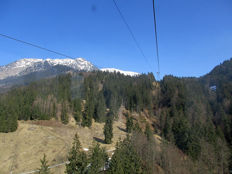 Bergfahrt mit der Nebelhornbahn