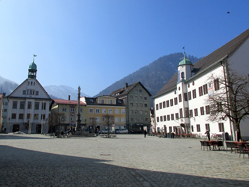 Rathaus und ehemaliges Stadtschloss Immenstadt