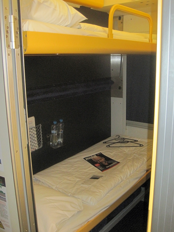Deluxe-Abteil im Comfortline-Schlafwagen