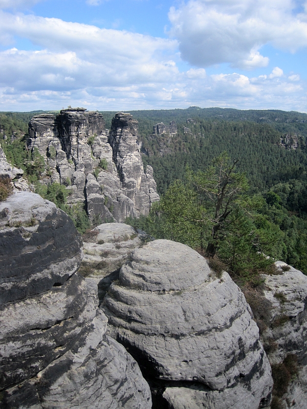 Felsen des Elbsandsteingebirges