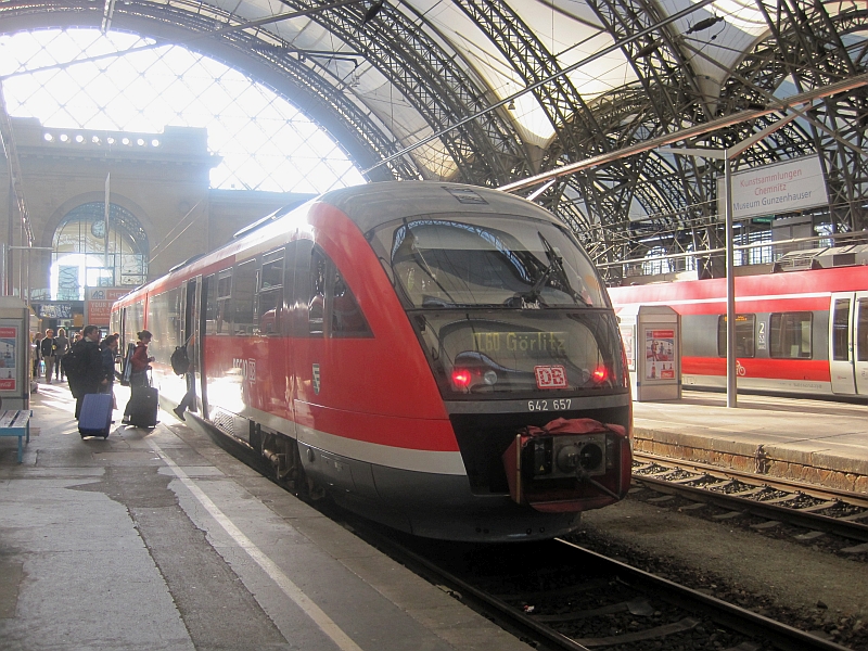 Desiro der DB im Einsatz als trilex nach Görlitz