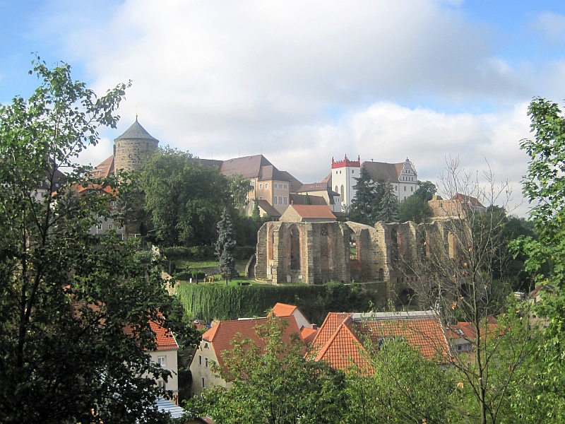 Nikolaikirchenruine und Ortenburg Bautzen