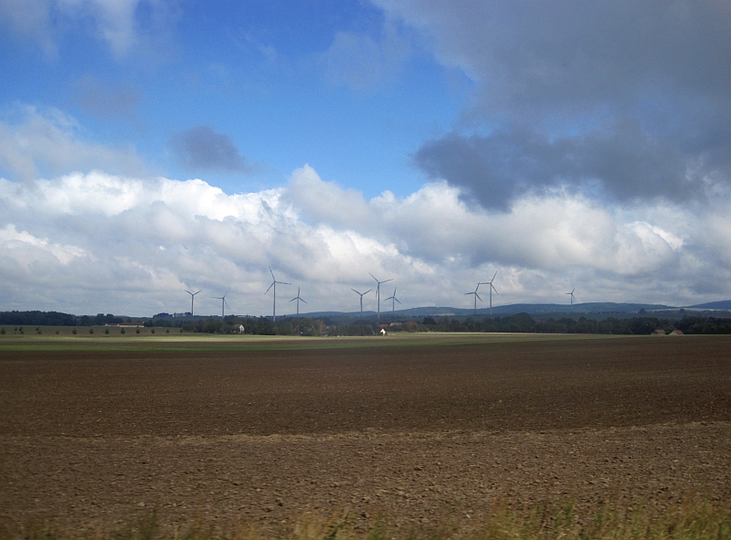 Fahrt durch die Oberlausitz von Bautzen nach Görlitz