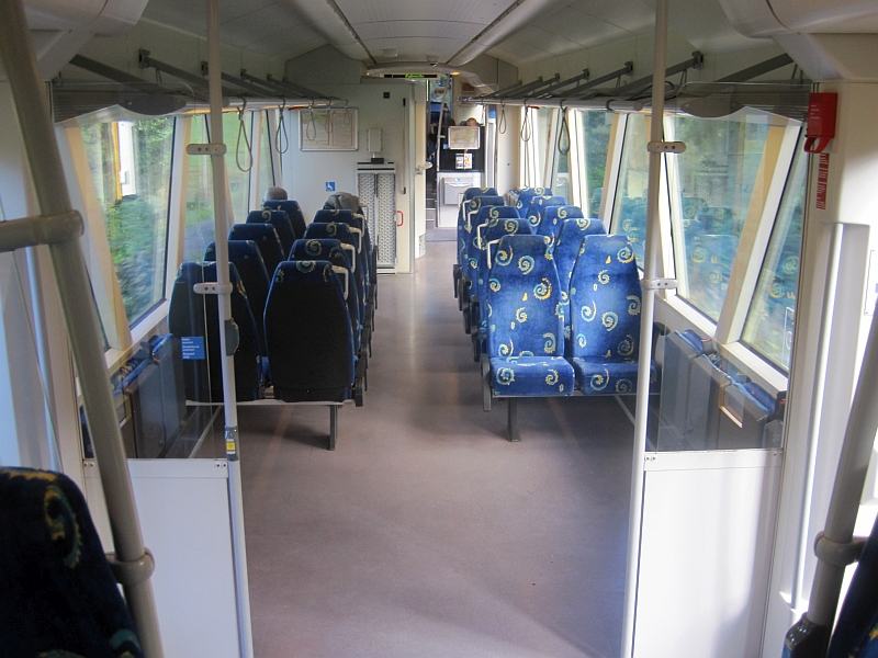 Innenraum trilex-Regioshuttle
