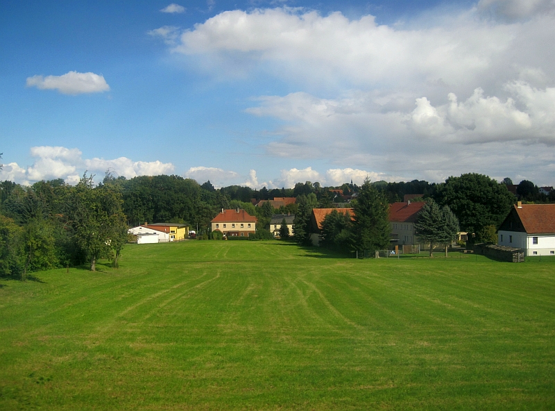 Fahrt auf der Mandaubahn von Zittau nach Rybnitě