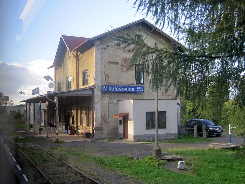 Bahnhof Mikulášovice