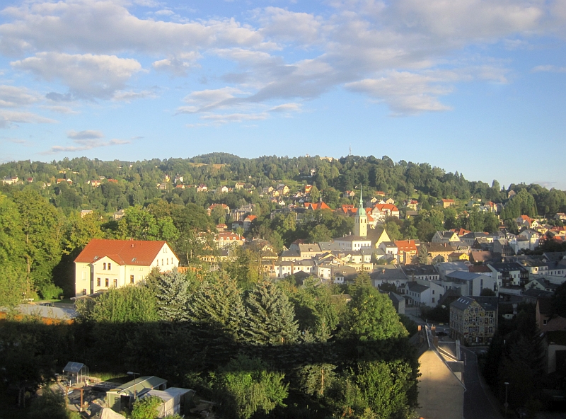 Blick auf Sebnitz