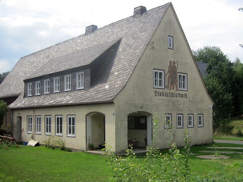 Bahnhofsgebäude Niederschlottwitz
