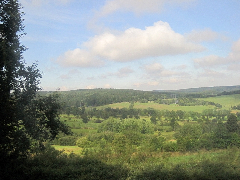 Fahrt auf der Müglitztalbahn