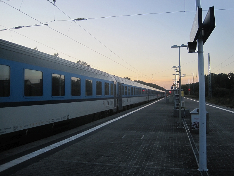 EC 378 nach der Ankunft in Binz