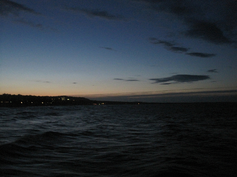 Abend an der Ostseeküste