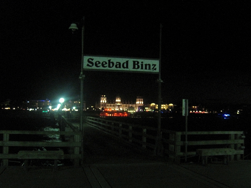 Auf der Seebrücke von Binz