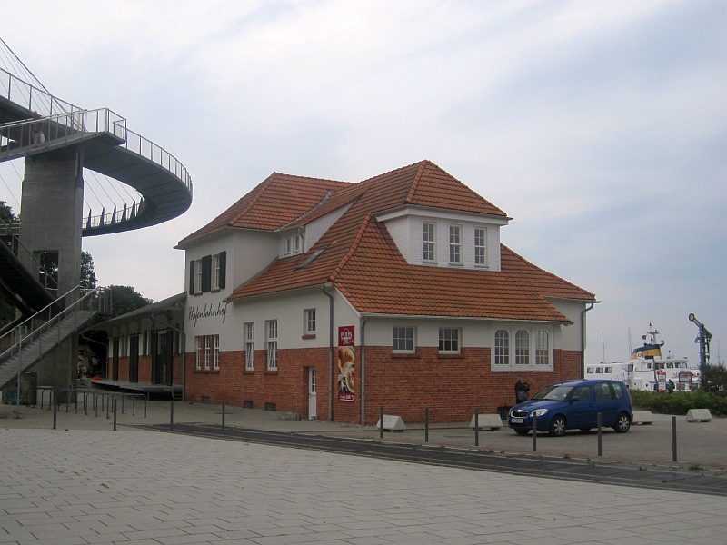 Gebäude des ehemaligen Hafenbahnhofs Sassnitz