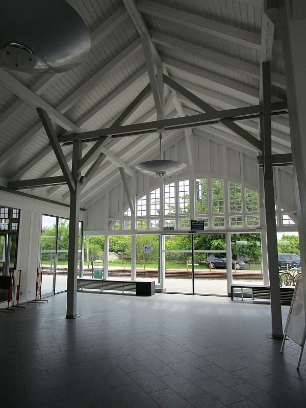 Empfangshalle Kleinbahnhof Binz