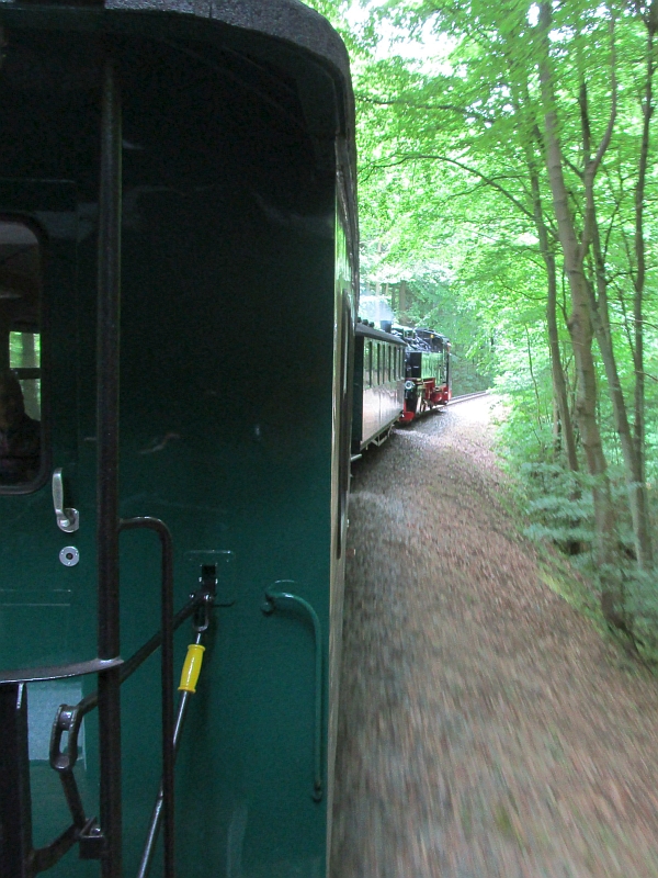 Fahrt mit dem 'Rasenden Roland'