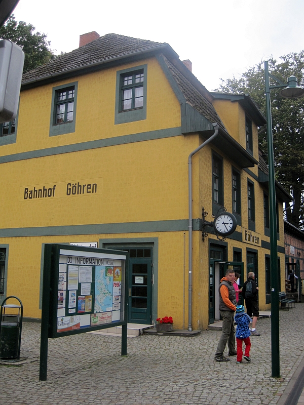 Empfangsgebäude Bahnhof Göhren