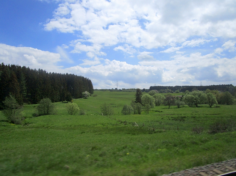 Fahrt durch das Ahrgebirge