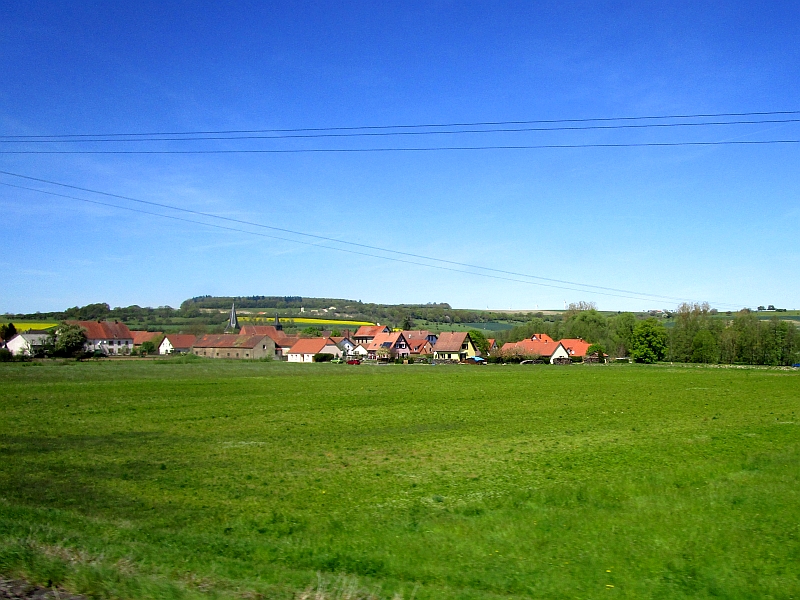 Fahrt durch das Krumme Elsass