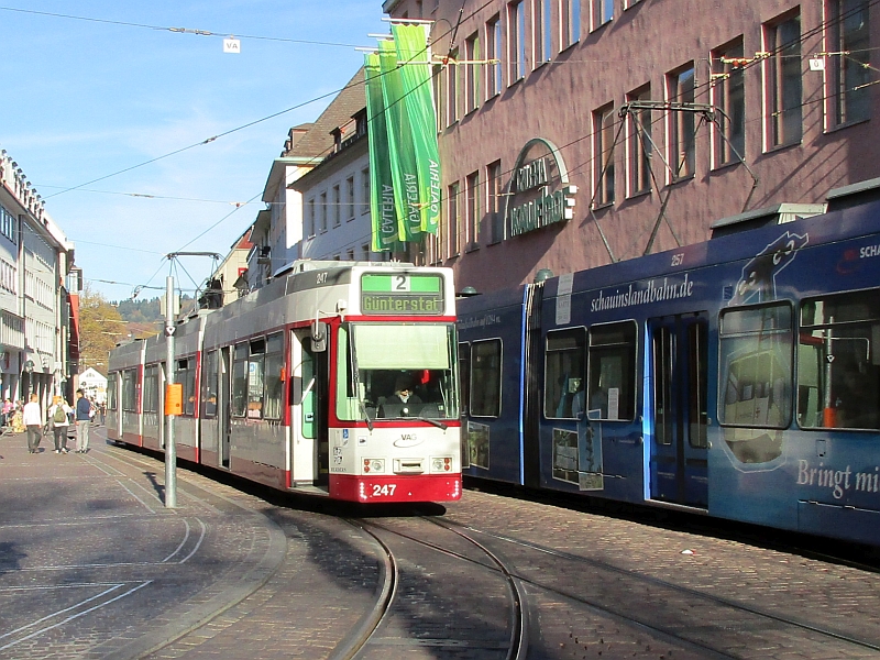 Straßenbahn nach Günterstal