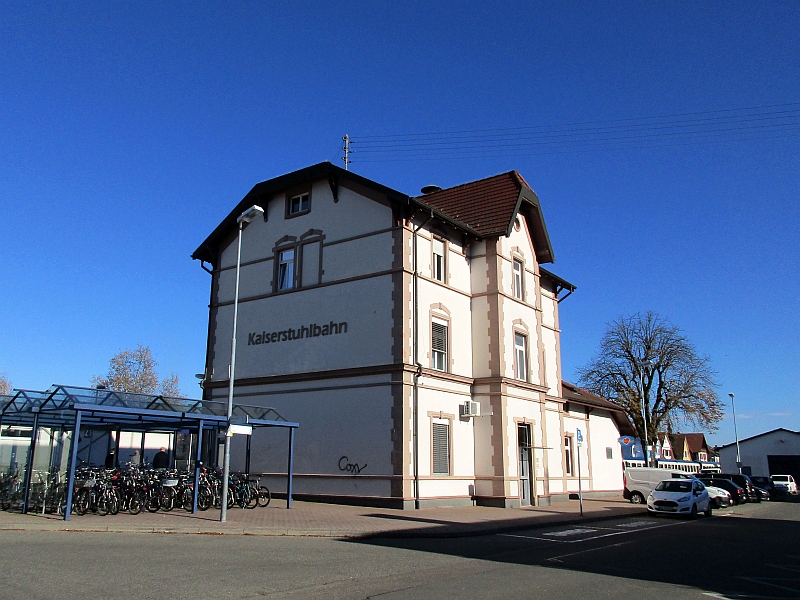 Empfangsgebäude Bahnhof Endingen