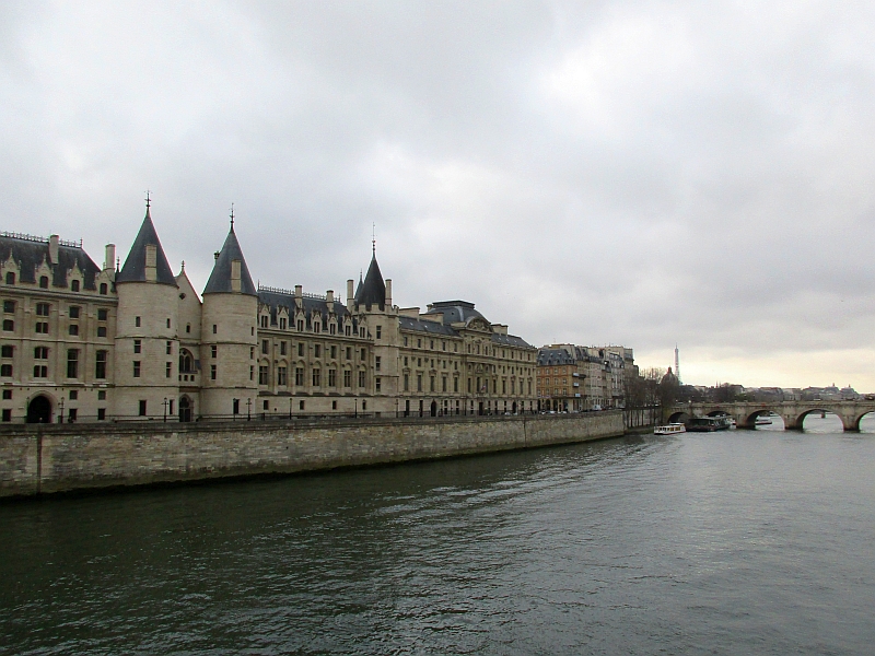 Stadtinsel mit dem Palais de la Cité Paris