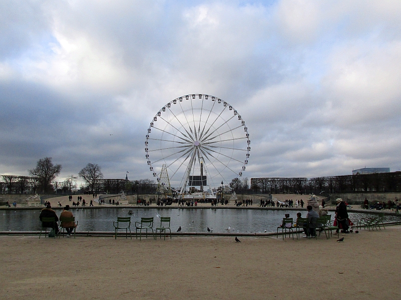 Schlosspark Jardin des Tuileries Paris