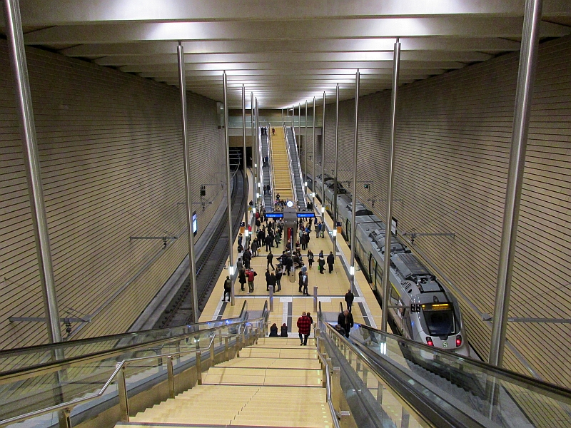 Haltepunkt Markt im City-Tunnel Leipzig