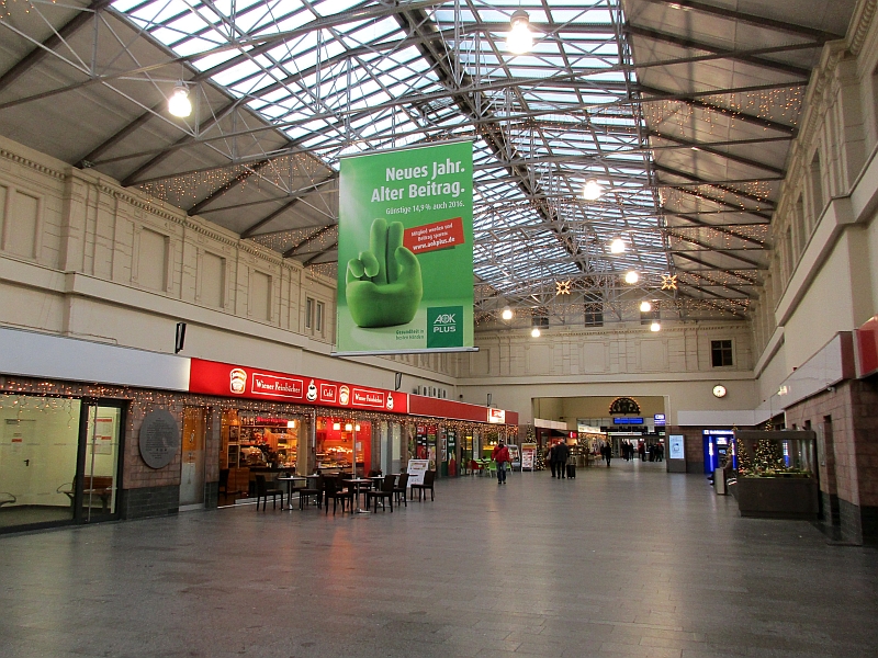 Innenbild Hauptbahnhof Chemnitz