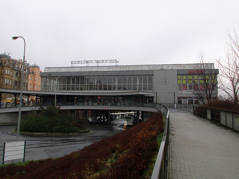 Bahnhof Karlovy Vary dolní nádra�í Karlsbad
