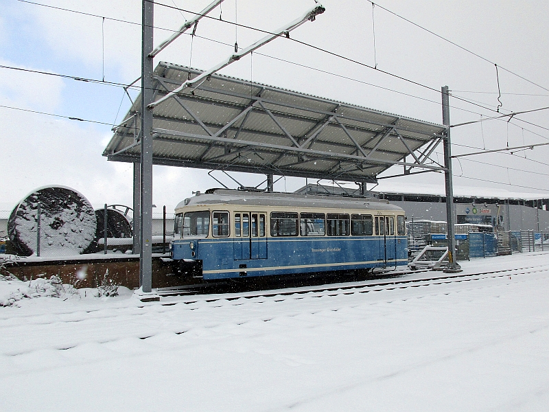 Triebwagen T 6 der Trossinger Eisenbahn