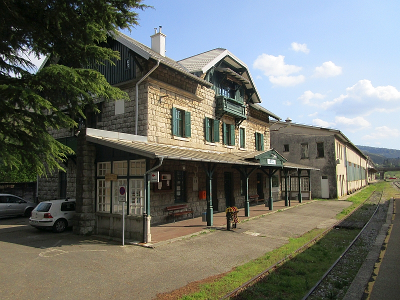 Bahnhof Kanal ob Soči