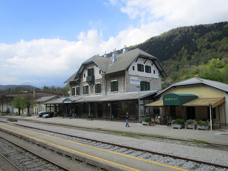 Bahnhof Most na Soči