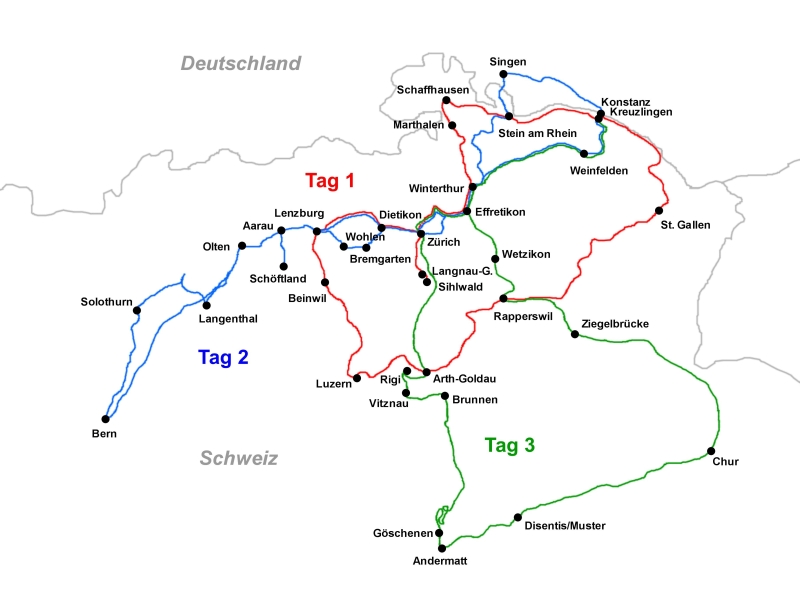 Reiseroute