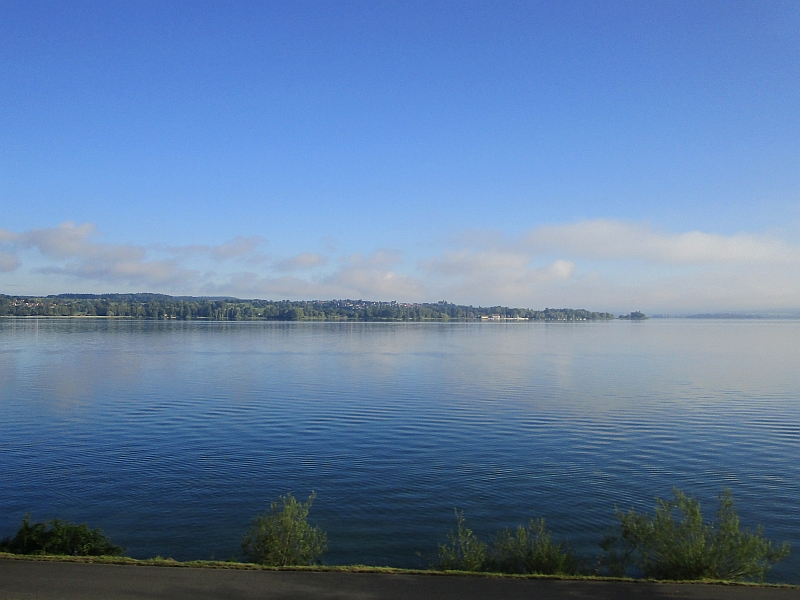Fahrt auf der Seelinie am Untersee