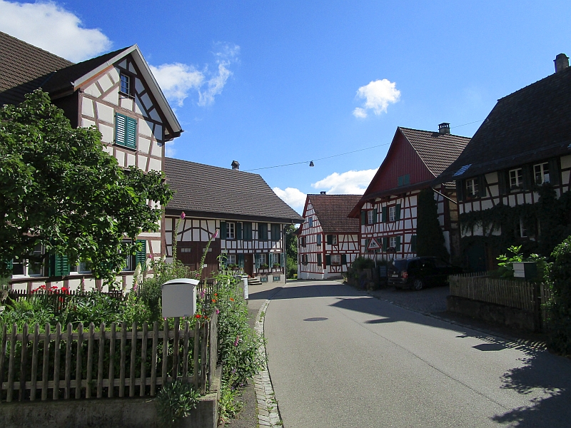 Fachwerkhäuser in Marthalen