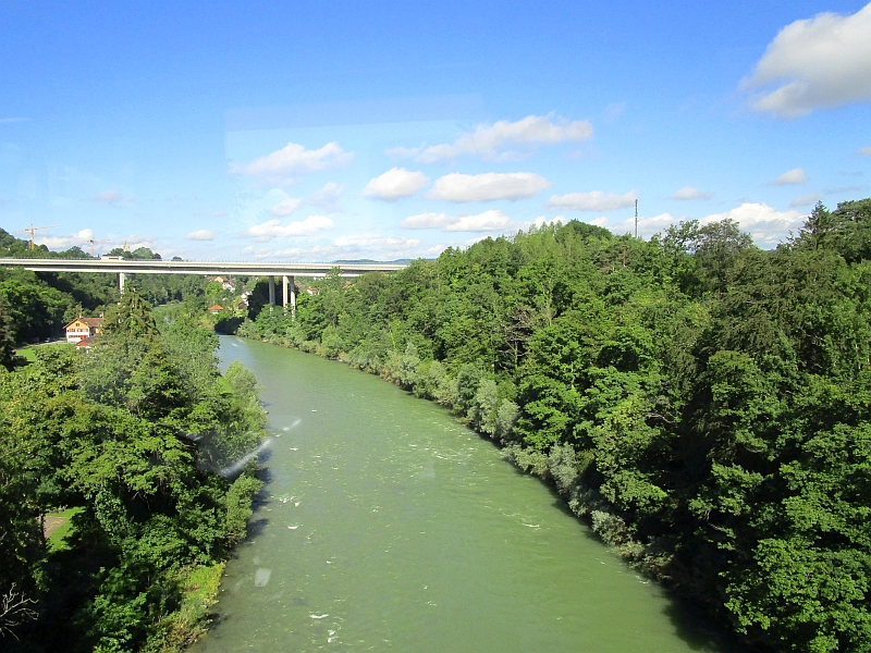 Auf der Thurbrücke bei Andelfingen