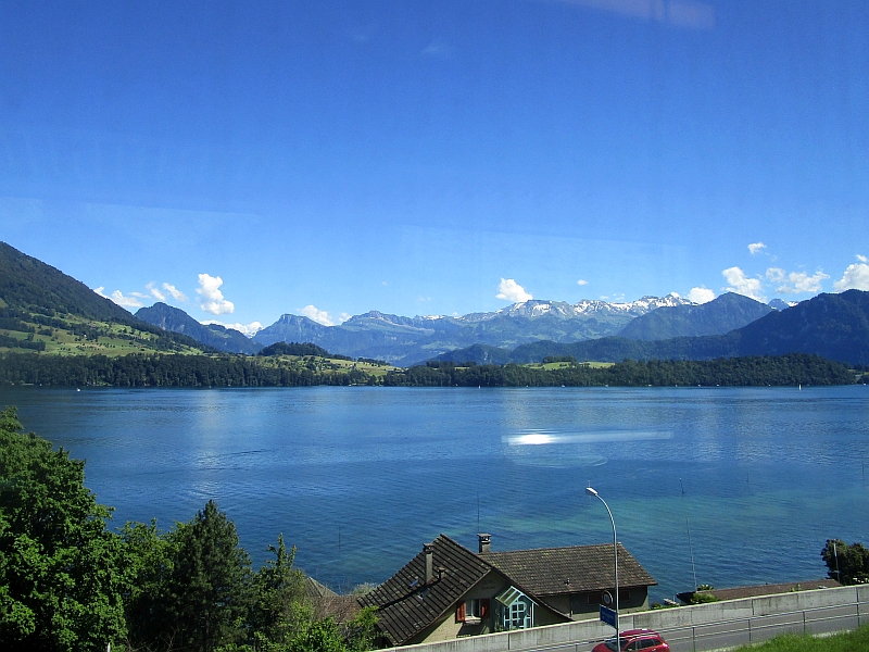 Fahrt am Vierwaldstättersee