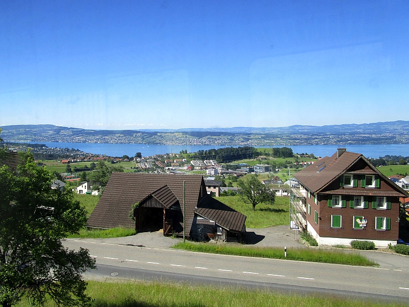 Blick auf den Zürichsee