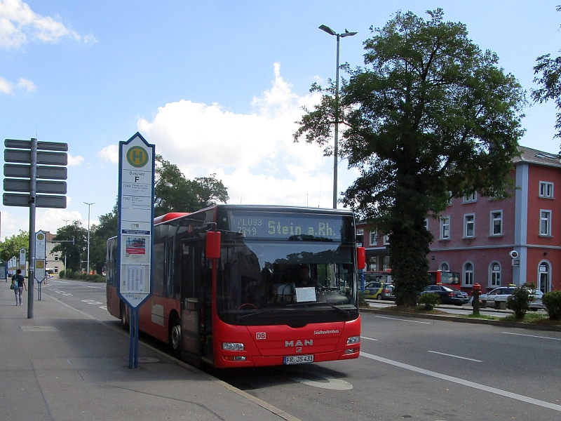 Südbadenbus von Singen nach Stein am Rhein