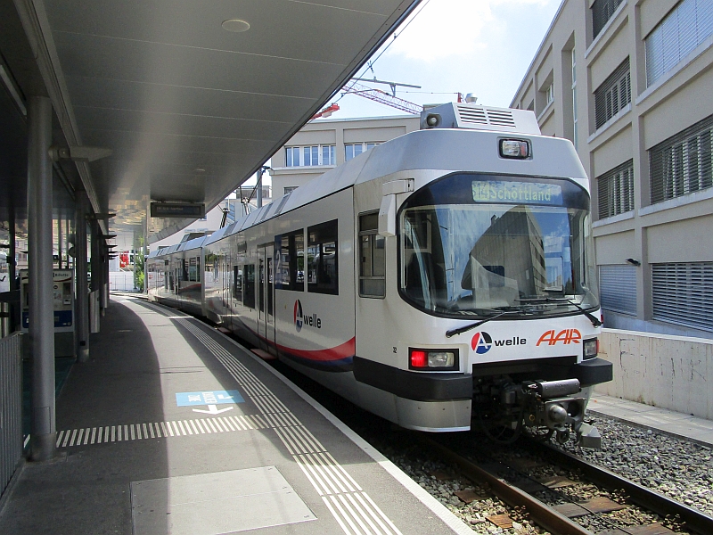 Doppeltriebwagen der WSB