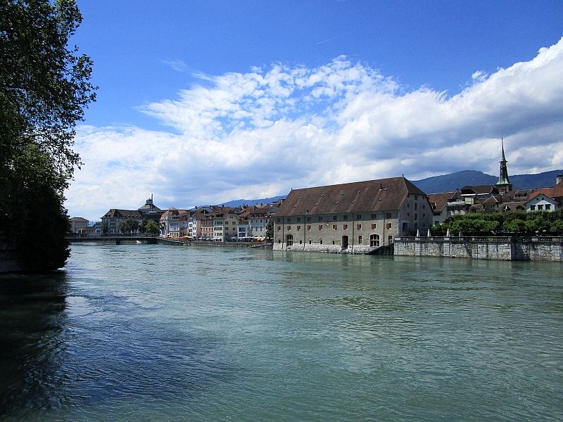 Landhaus am Ufer der Aare in Solothurn