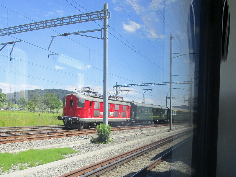 Dreischienengleis bei Zollikofen