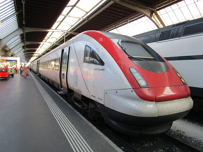 ICN Graf Zeppelin im Hauptbahnhof Zürich