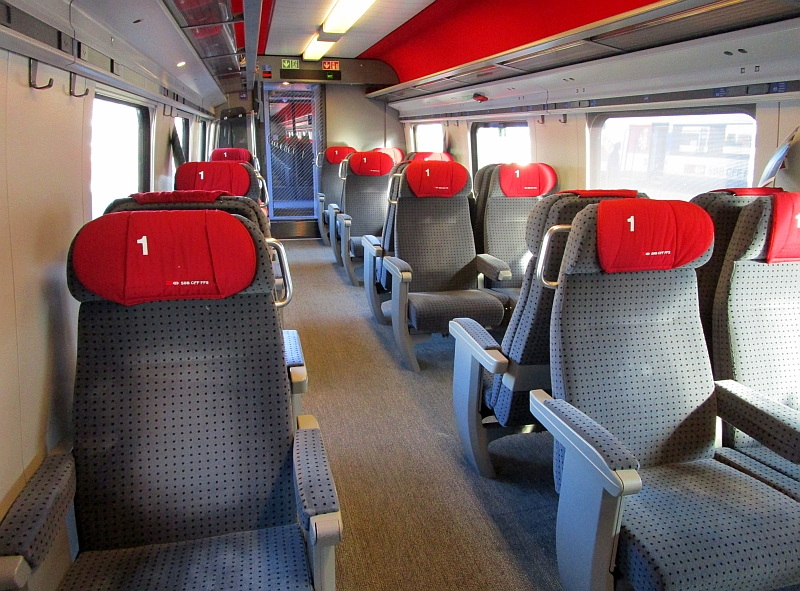 Erste Klasse im ICN
