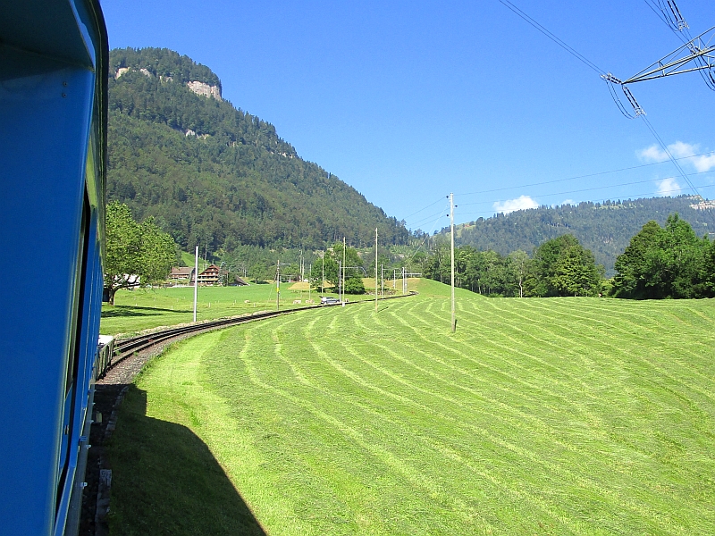 Bergfahrt mit der Arth-Rigi-Bahn