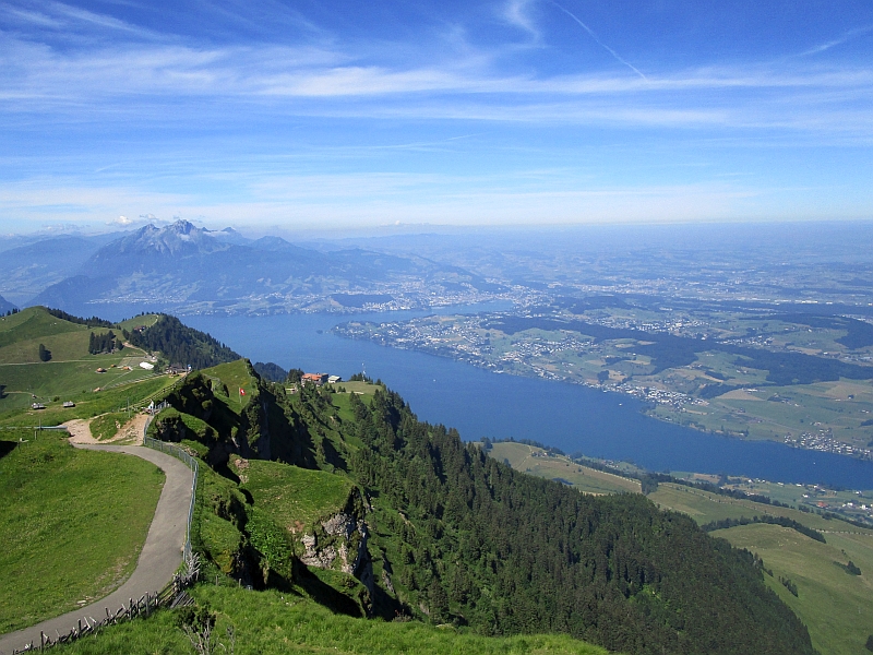 Blick über den Vierwaldstättersee