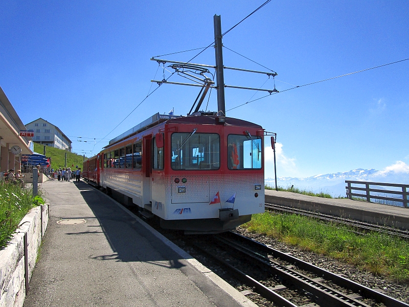 Zug der Vitznau-Rigi-Bahn