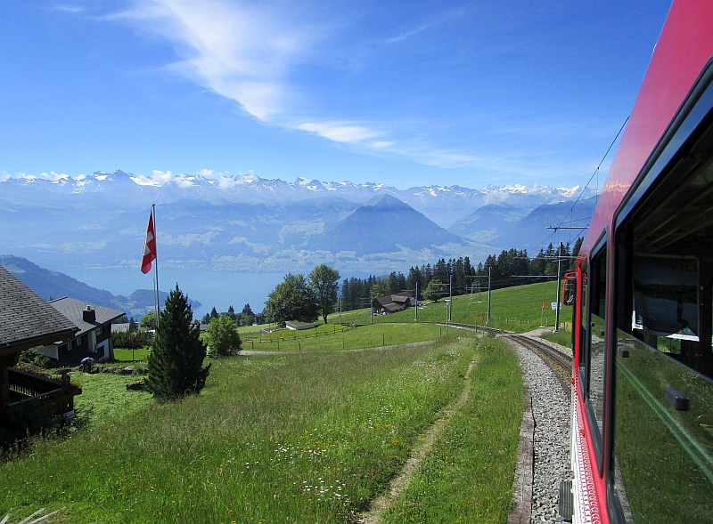 Talfahrt zum Vierwaldstättersee