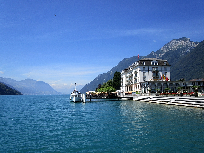 Seepromenade von Brunnen